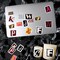 104Pcs Alphabet Stickers Waterproof Vinyl Decals Vintage Letter Stickers A-Z